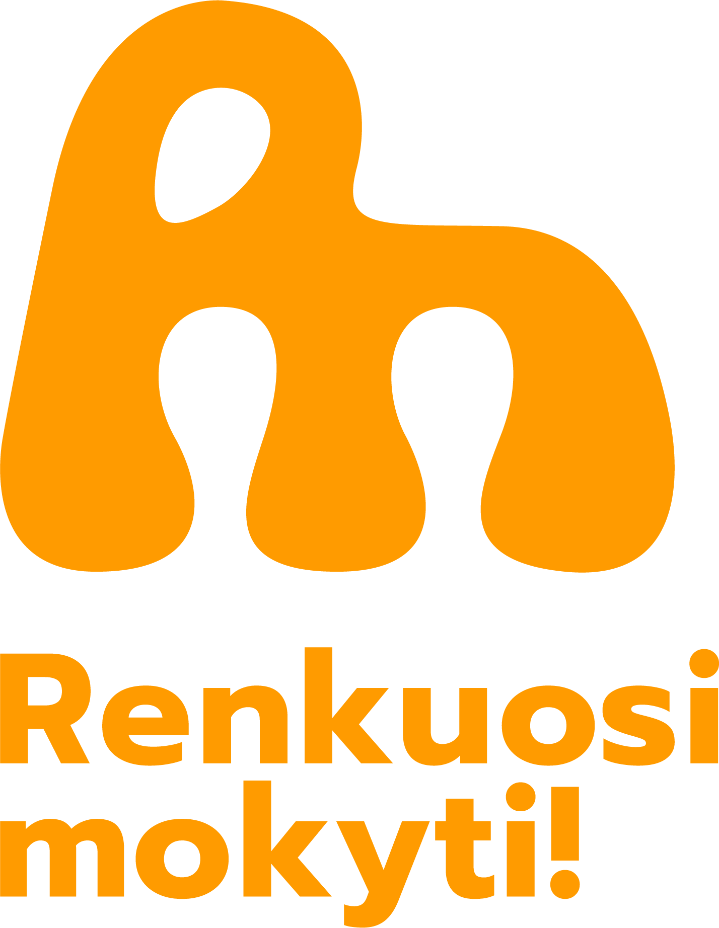 Renkuosi mokyti! logotipas
